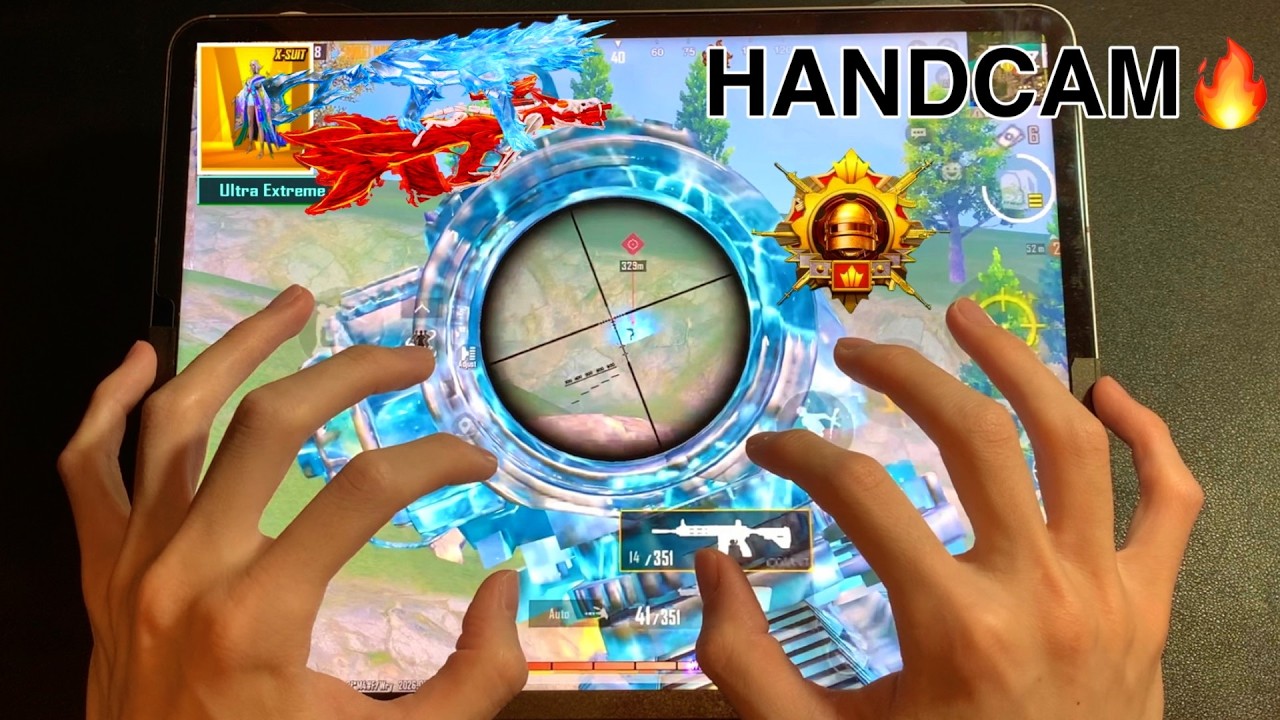 Ultimate Royale No.1 - Glaciar M4🔥King 8finger HANDCAM iPad Pro M2 chip‼️ | PUBG MOBILE