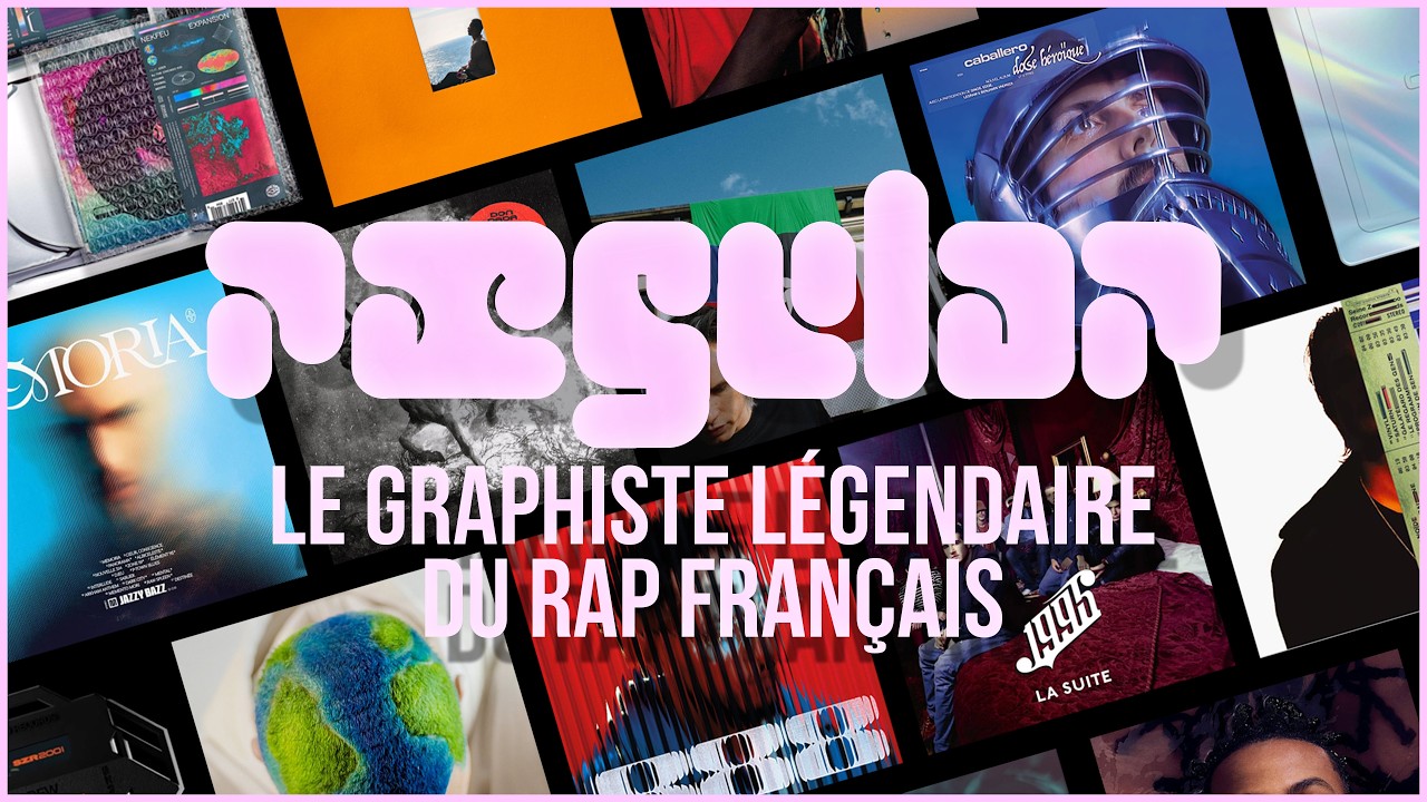 Le graphiste LÉGENDAIRE du RAP Français  |  RÆGULAR
