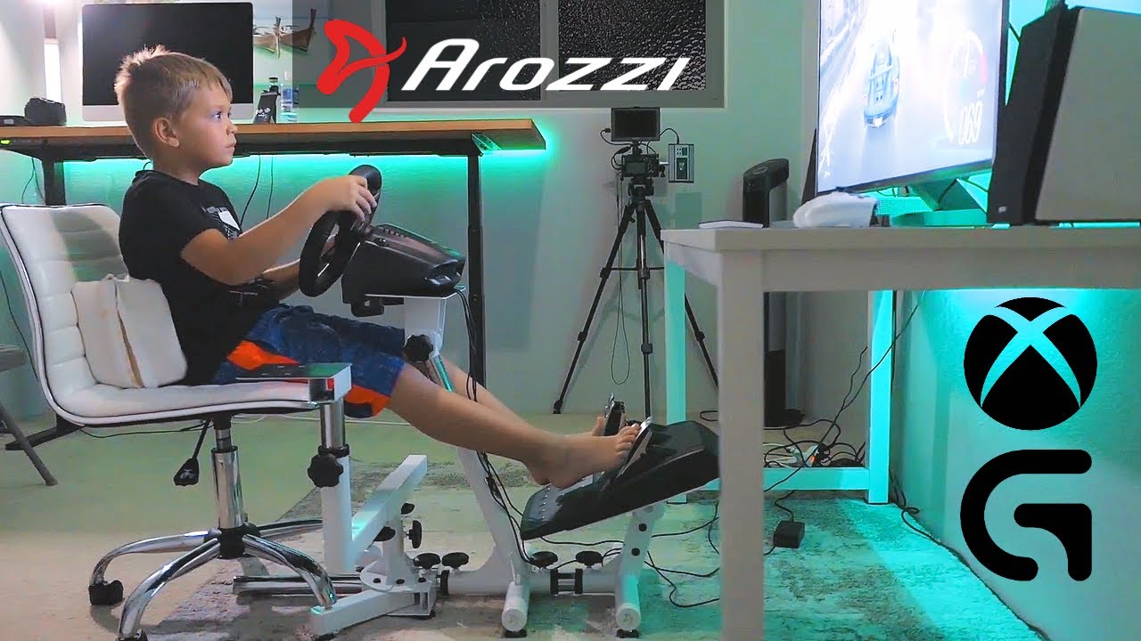 Arozzi Racing Simulator Stand - Logitech G920