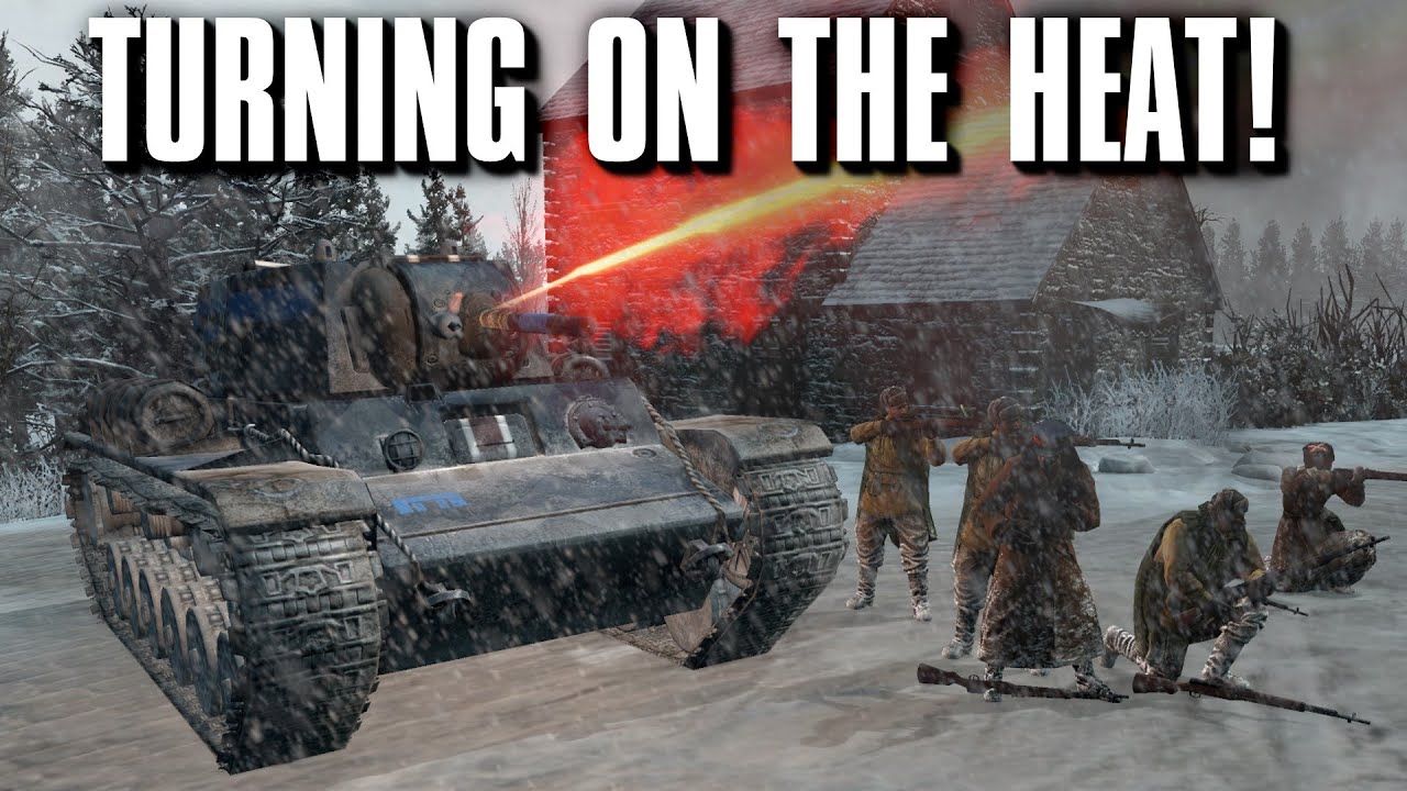 TURNING ON THE HEAT! - 4v4 - Company of Heroes 2