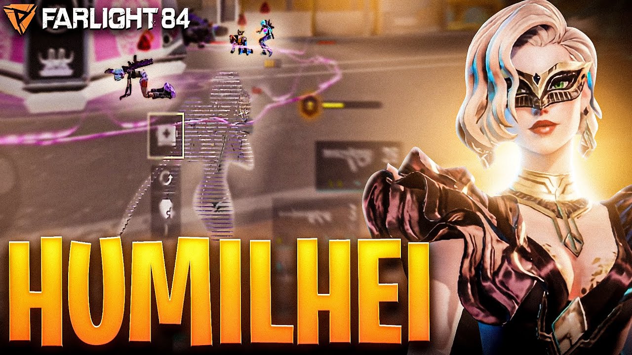 HUMILHANDO os GRINGOS no SOLO VS SQUAD! (1v4 fácil) FARLIGHT 84 🇺🇸