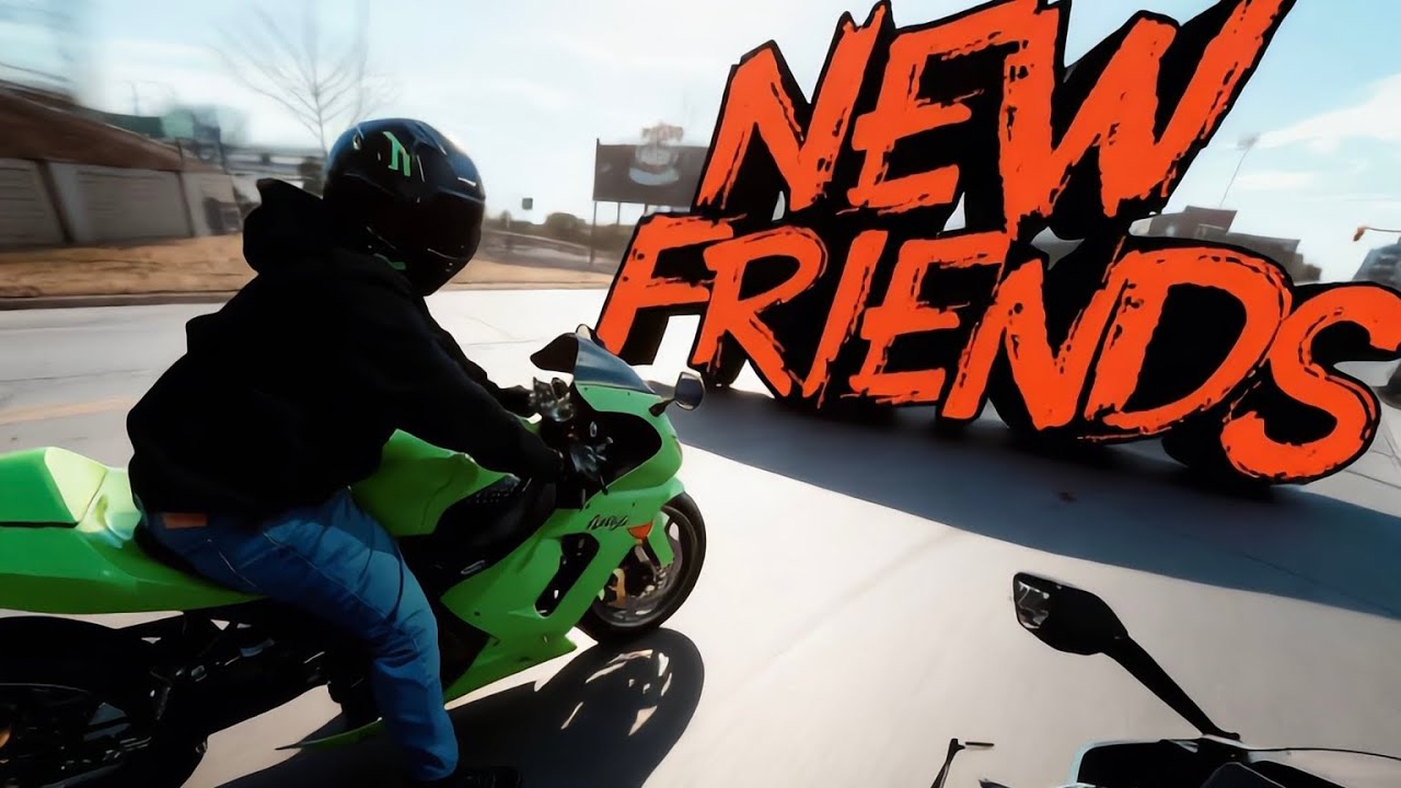 Met a new riding buddy and this happened...