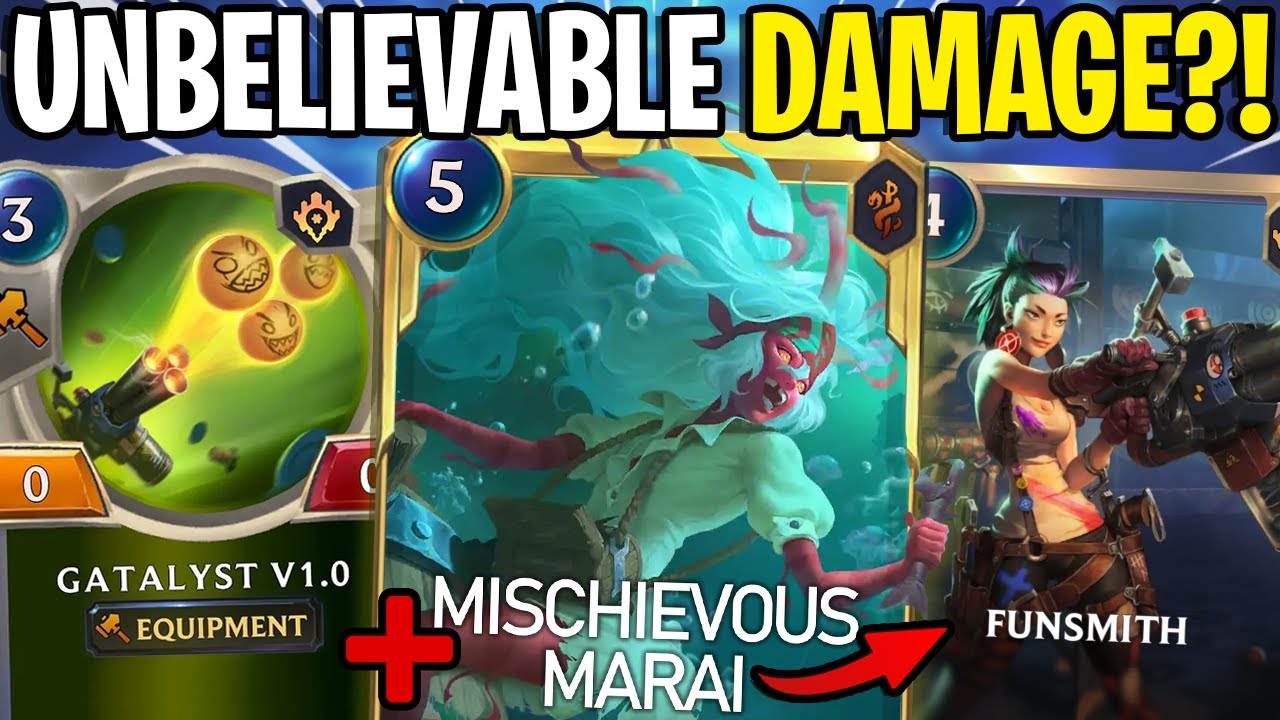 This Deck is ABSOLUTELY RIDICULOUS!!! SO MUCH SPELL DAMAGE - Legends of Runeterra