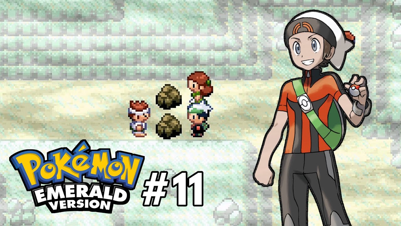 Pokemon Emerald Walkthrough Guide 11 - Verdanturf Town | HM04 Strength
