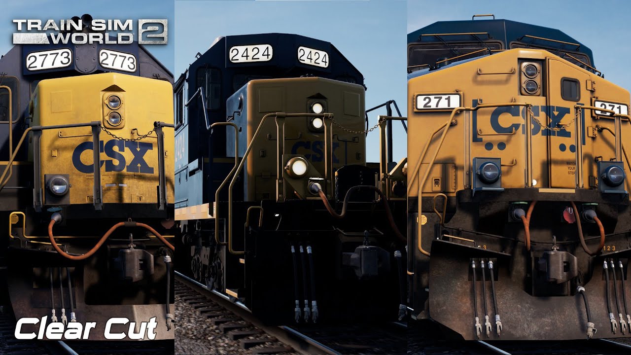 Clear Cut - Sand Patch Grade - GP38-2, AC4400CW, SD40-2 - Train Sim World 2