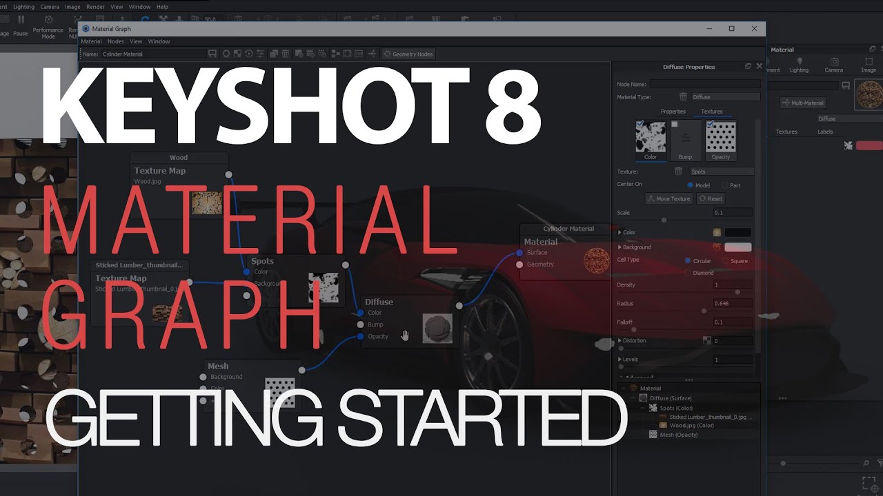 Getting Started with Keyshot  Material Graph