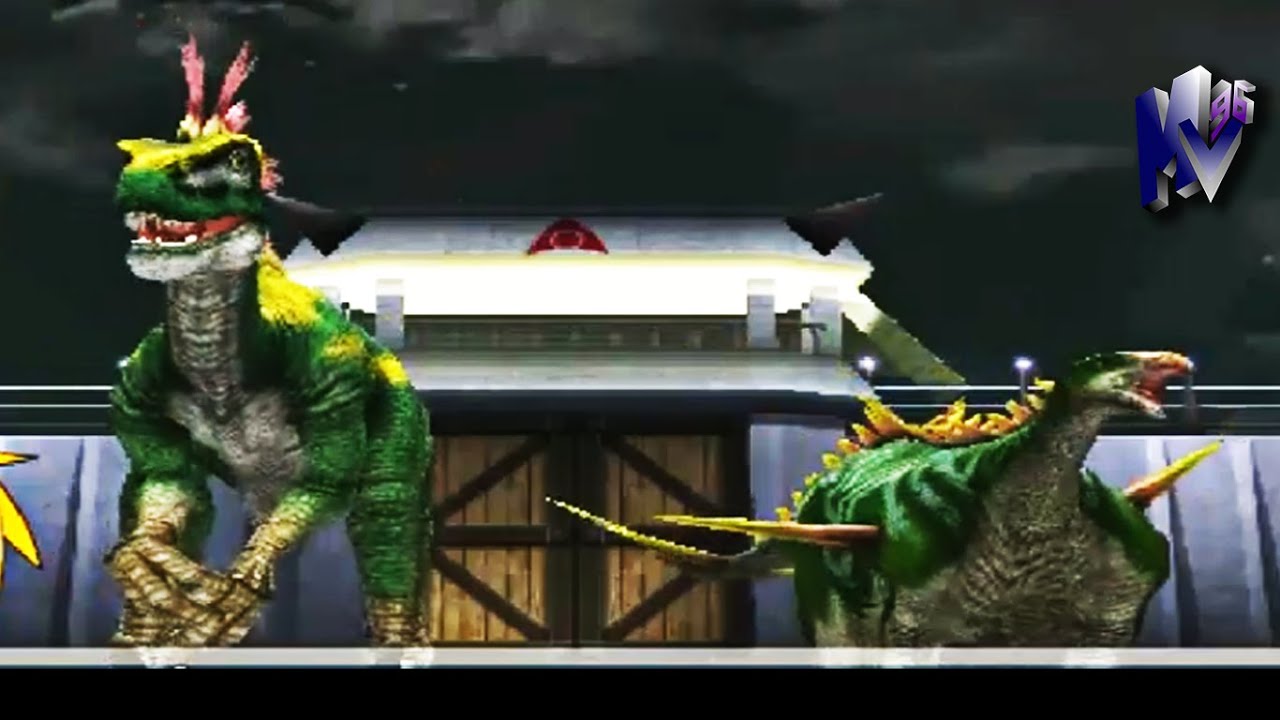 Dinosaur King Arcade Game 古代王者恐竜キング Megaraptor and Dacentrurus VS Alpha Fortress ( Hard Mode )