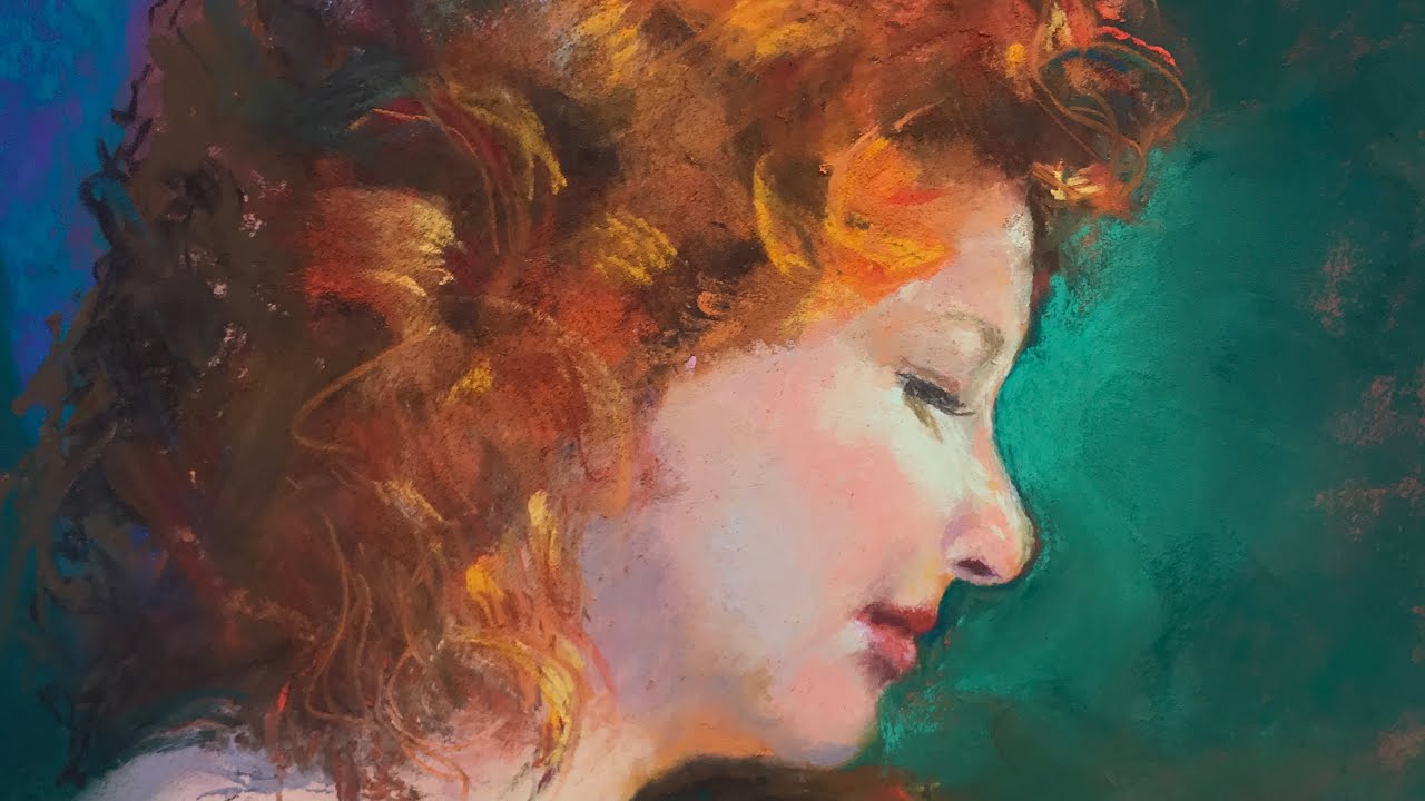 How to paint red hair