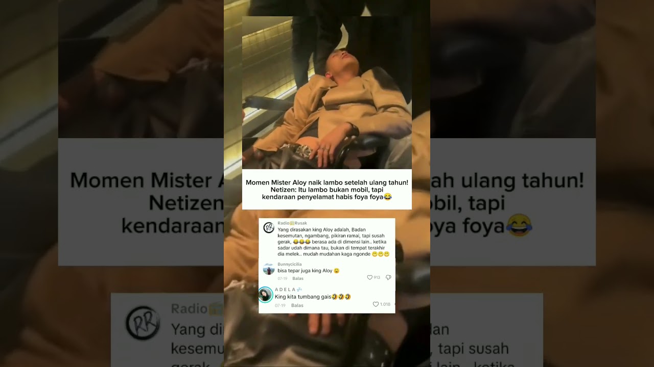 Mister Aloy emang gak pernah gagal bikin netizen ngakak!😂#aloy #kingaloy #viral #shorts