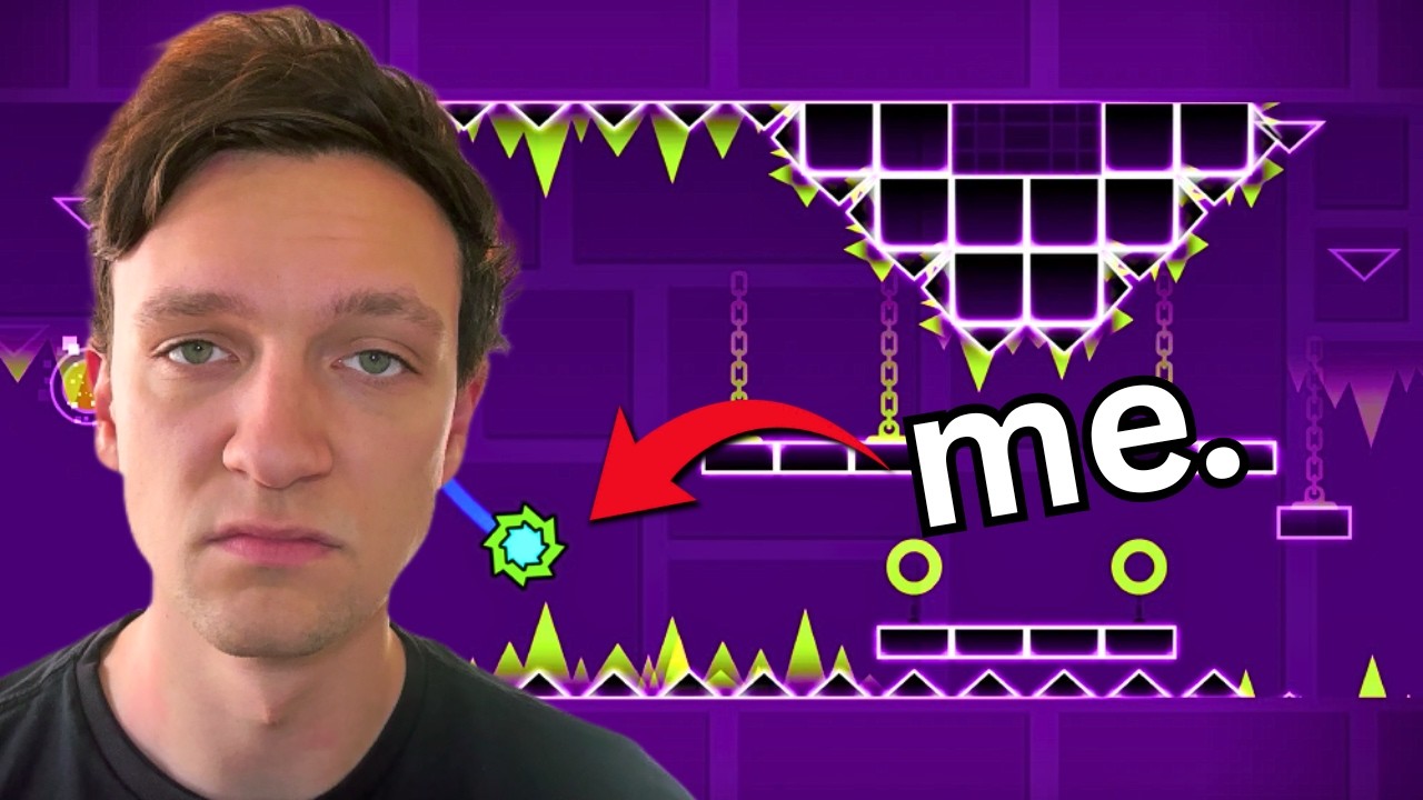 I Tried Beating Geometry Dash WITHOUT DYING