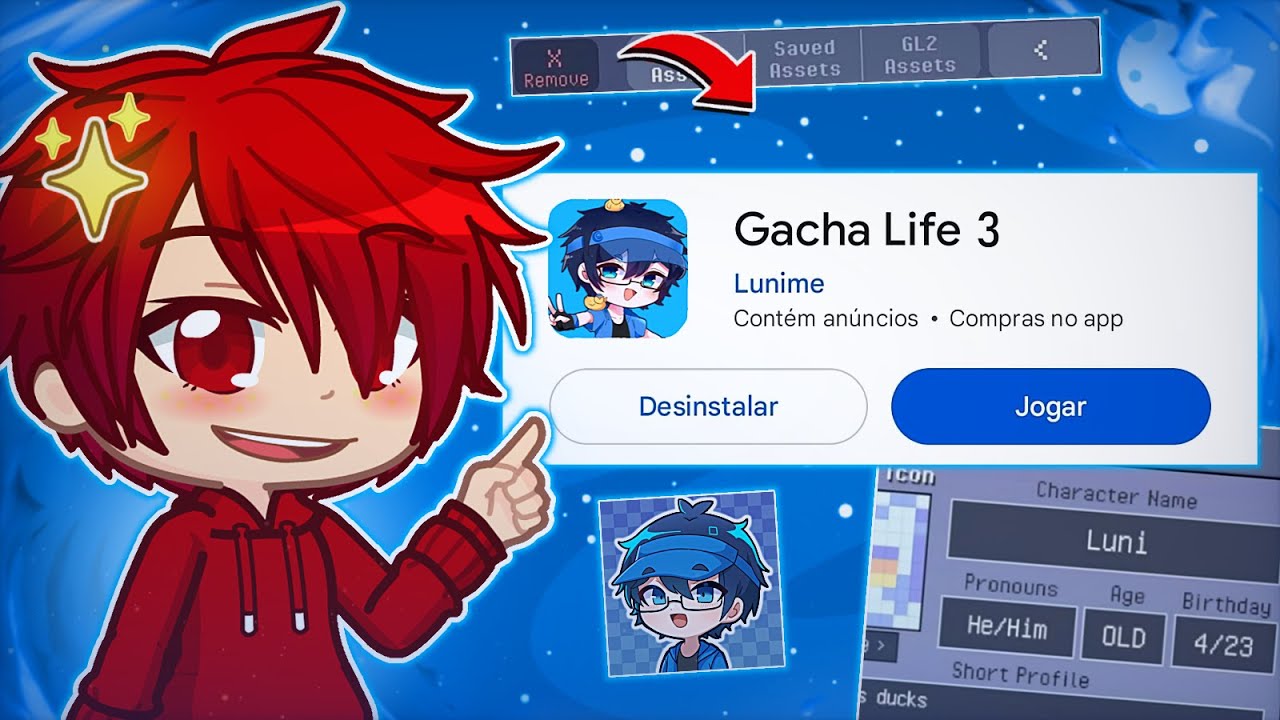 TUDO Sobre o GACHA LIFE 3! (É Real)