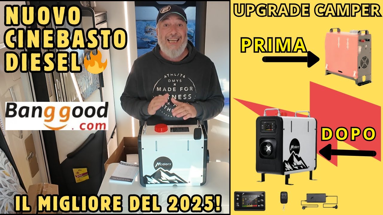 Upgrade totale in camper: ecco il cinebasto diesel più innovativo del 2025!