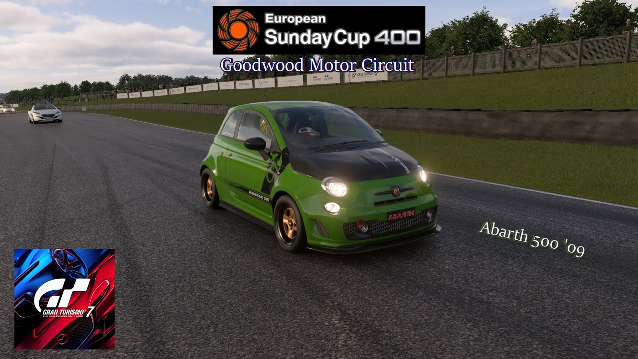 GRAN TURISMO 7 - European Sunday Cup 400 - Goodwood - Abarth 500 '09