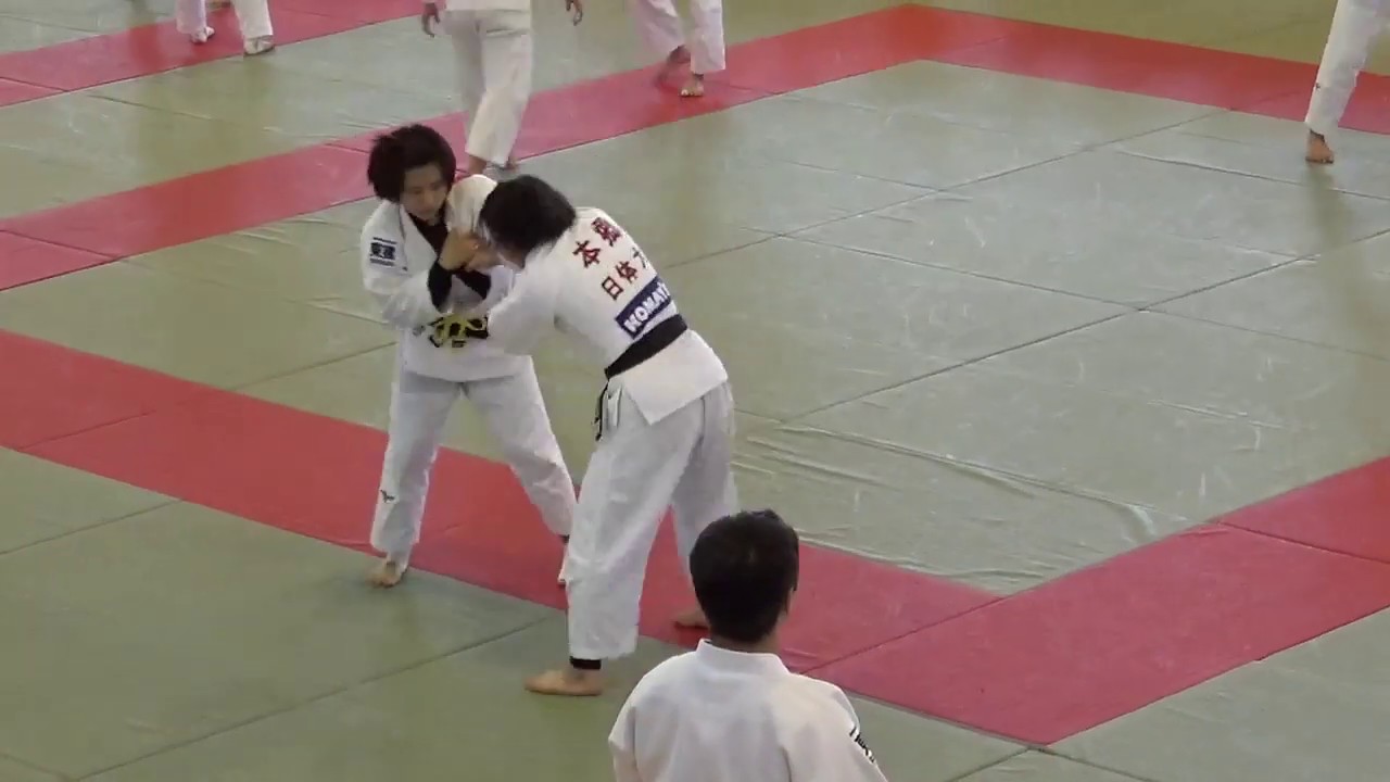 57kg級 芳田司 乱取り／柔道女子日本代表 強化合宿
