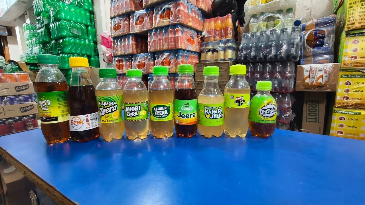 Jeera Mrp10– Kaunsa Best Hai? | Jeera Soda Taste Test!
