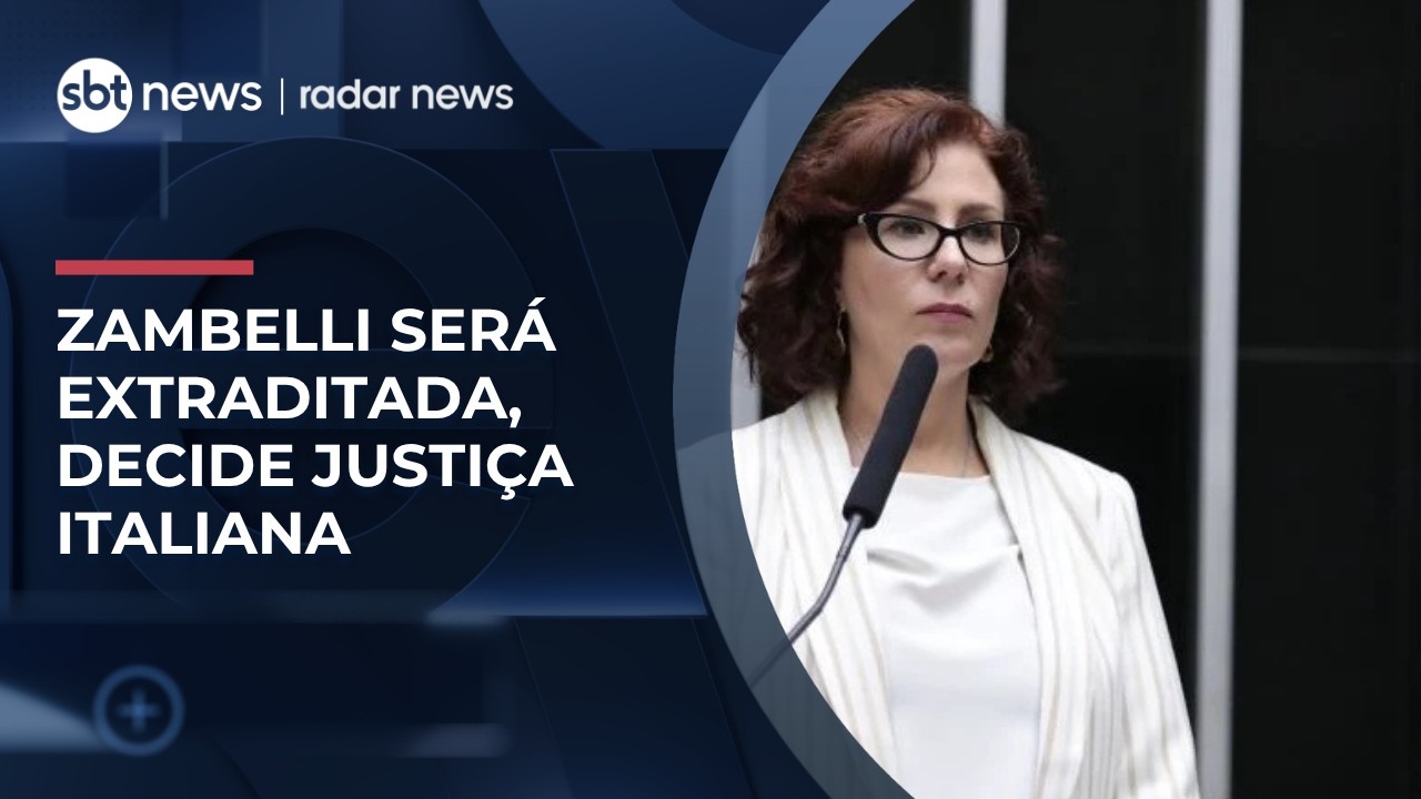 Justi&ccedil;a da It&aacute;lia decide por extradi&ccedil;&atilde;o de Carla Zambelli; decis&atilde;o cabe recurso | #RadarNews