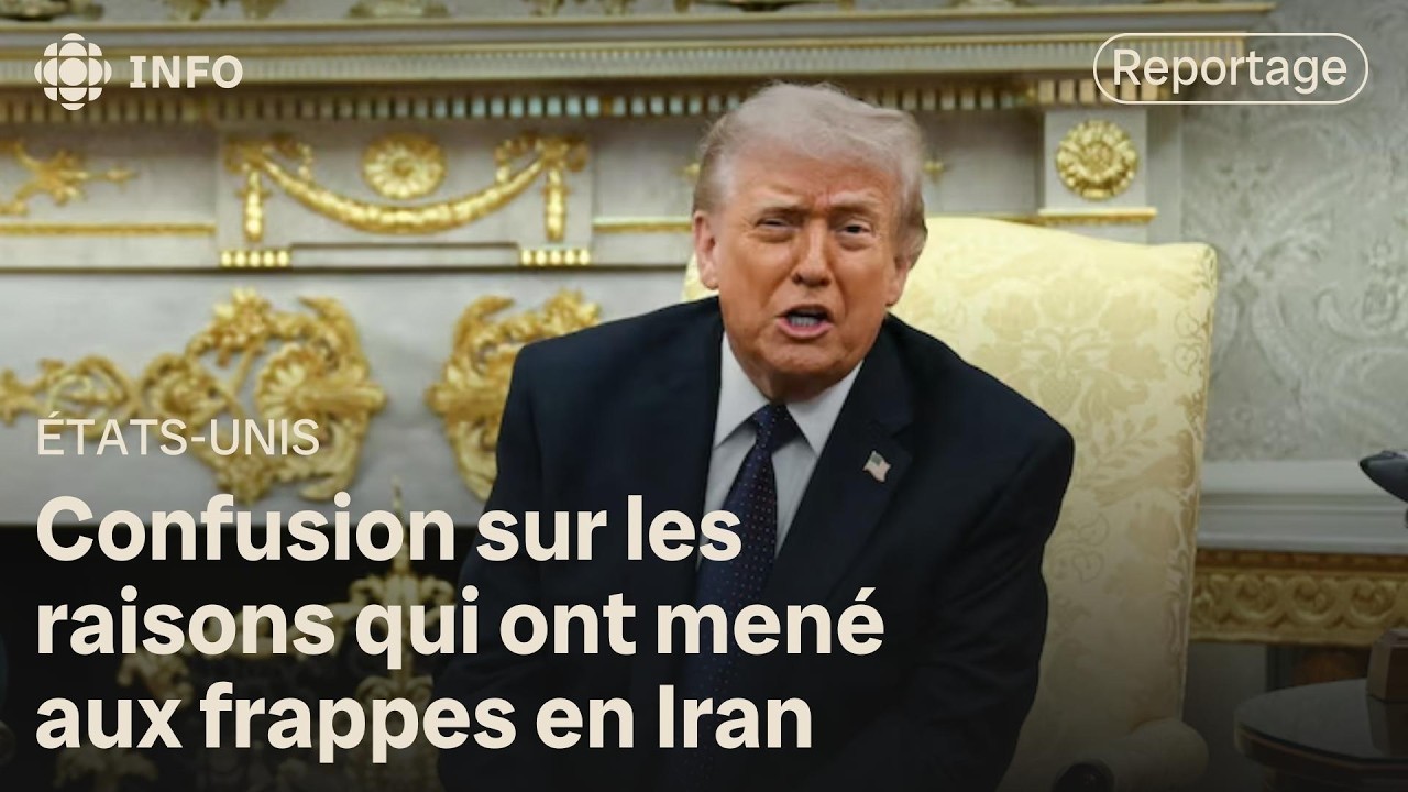 Confusion sur les raisons qui ont mené aux frappes américaines