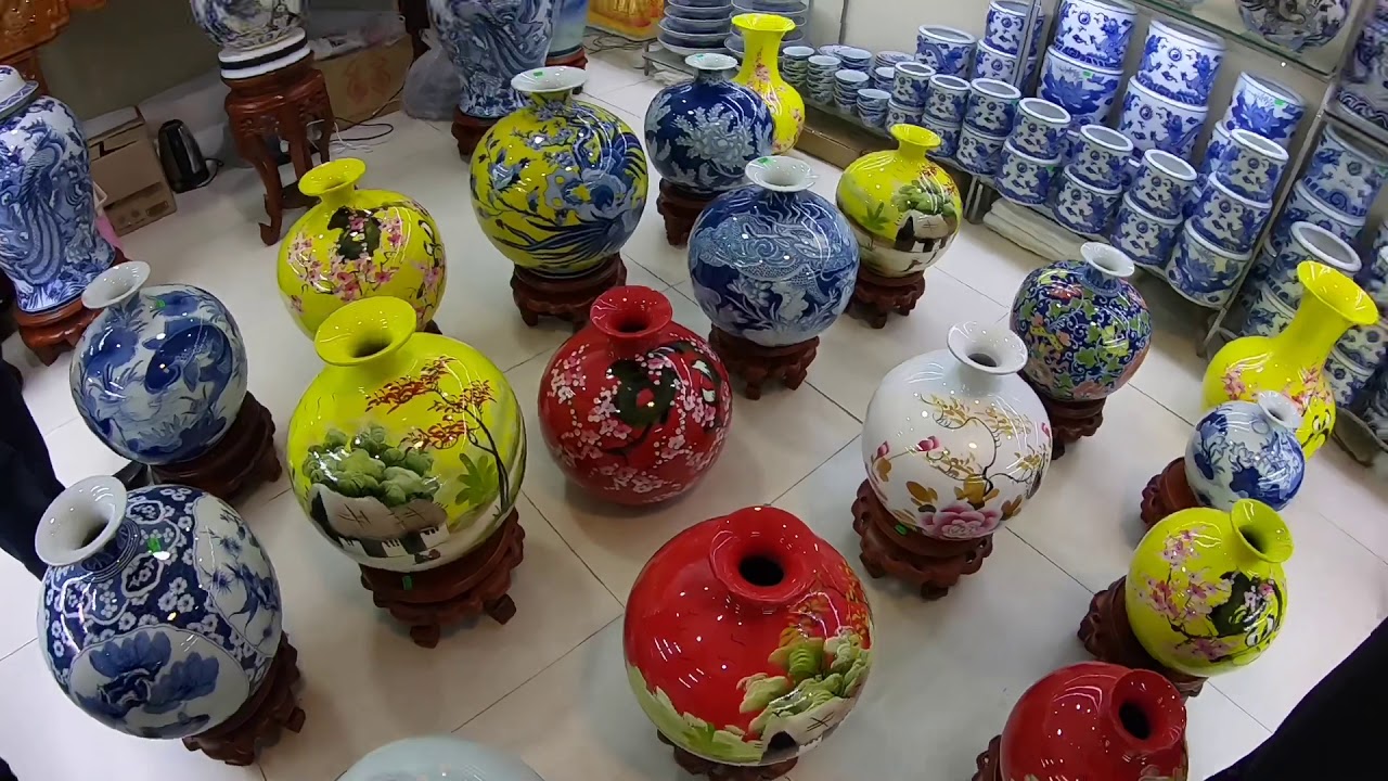 Giá mua vài món hàng trong chợ gốm bát tràng