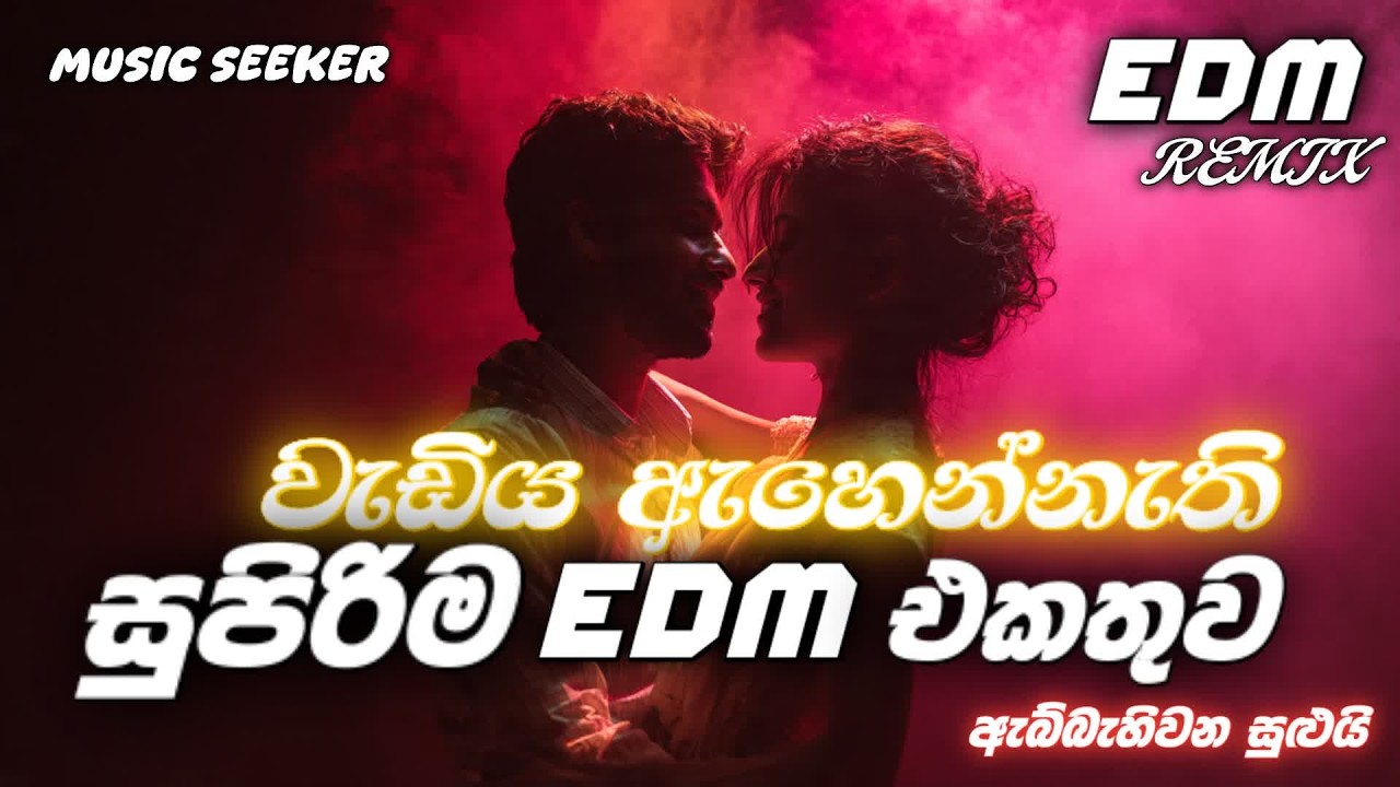 ලස්සන පරණ EDM සිංදු පැයක් එකදිගට | Hit EDM Cover Songs Collection | Sinhala Viral Songs@Music Seeker