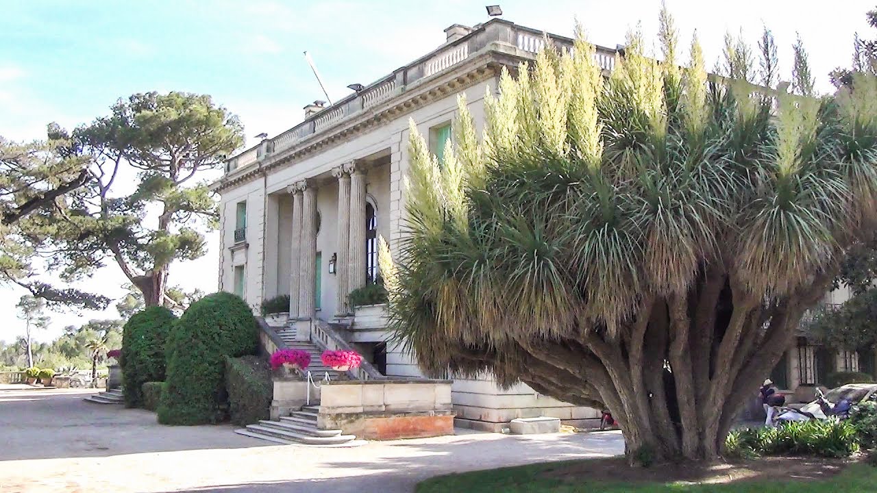 The Flowered Villa Eilen  Rock. Cap d' Antibes, Cote Azur, France. Open Only One Day per Year