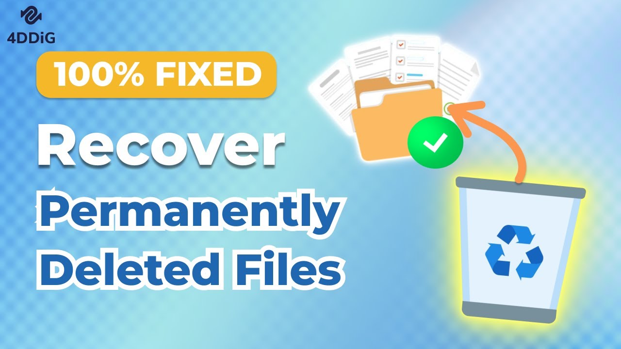 [100% FIXED]How to Recover Deleted Files After Emptying the Recycle Bin