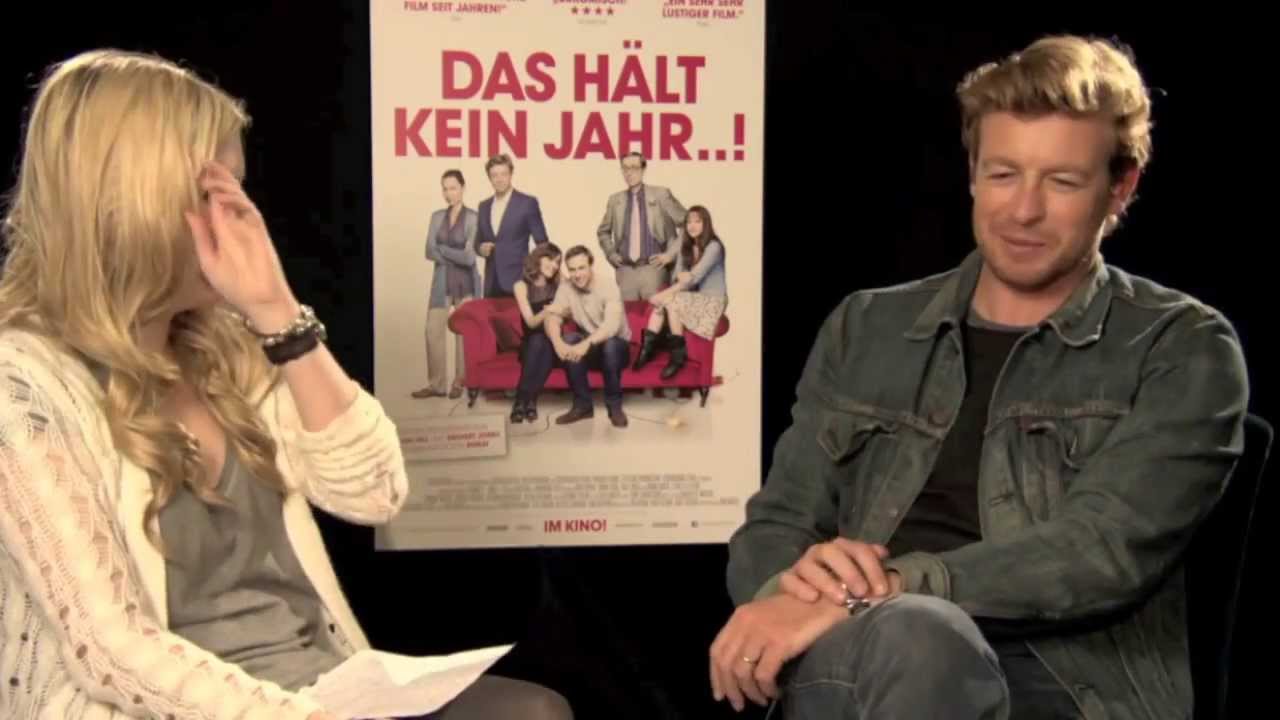 Simon Baker Exclusive Interview I Give It A Year / Das hält kein Jahr (IGIAY)