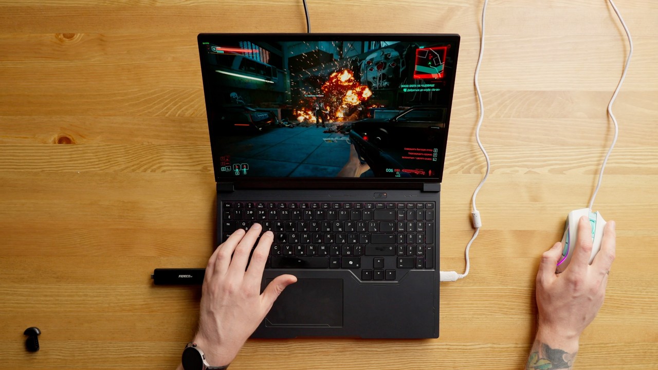 Нашел ИГРОВОЙ ноутбук на 5070ti из Китая! Сколько стоит? Че по железу?