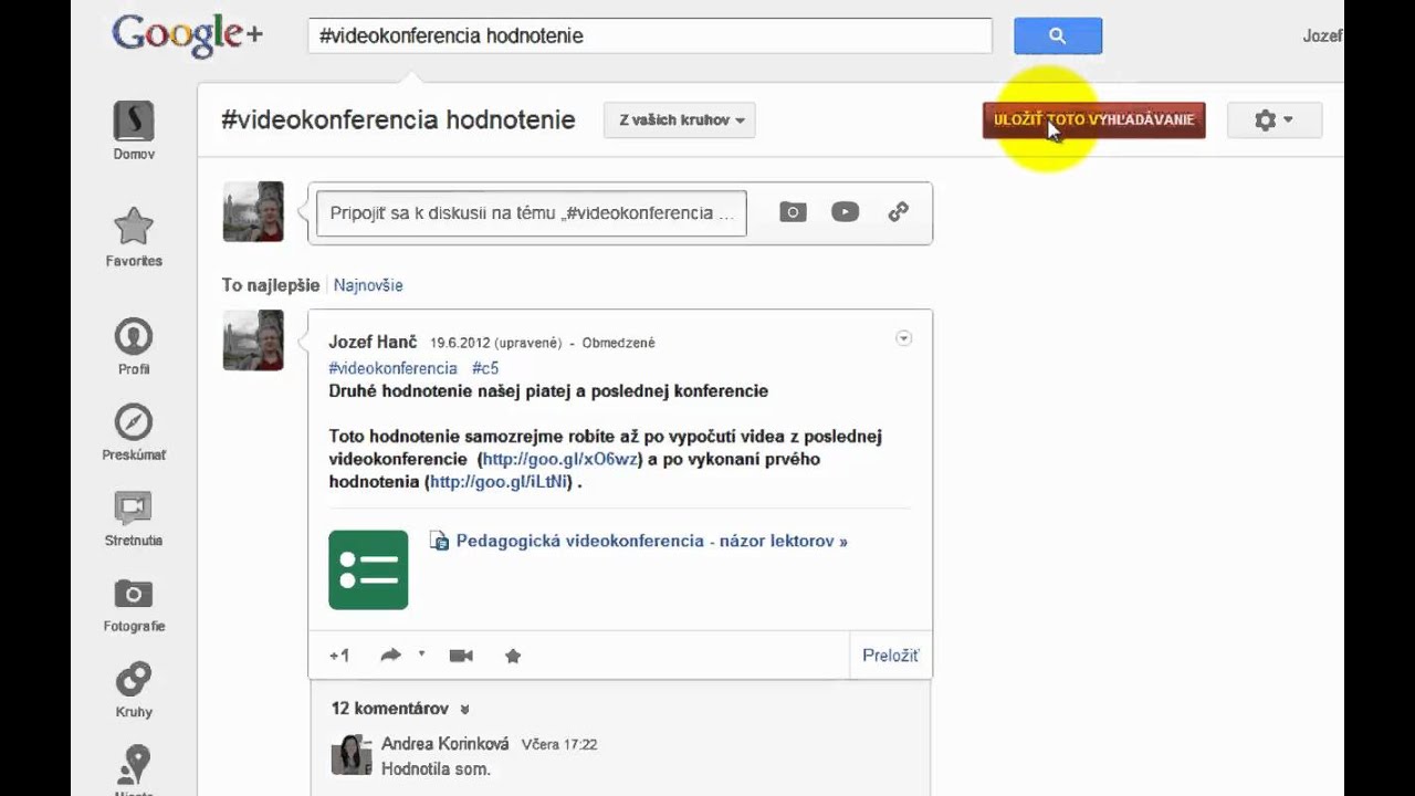 Synchroniz&aacute;cia hviezdičkovan&yacute;ch pr&iacute;spevkov