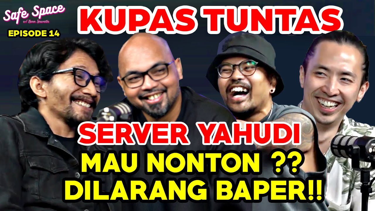 ZIONIS, PERPULUHAN DAN TAURAT!? KUPAS HABIS YAHUDI!! Coki Pardede Ezra Yerry Brian Safe Space Ep 14