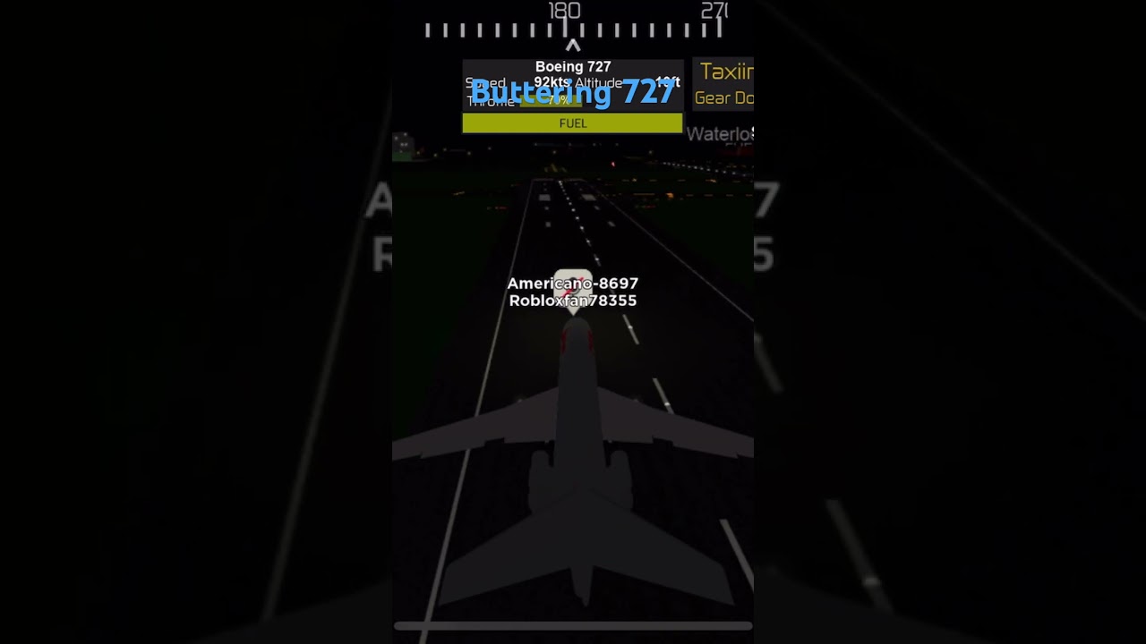 Buttering b727 ptfs 