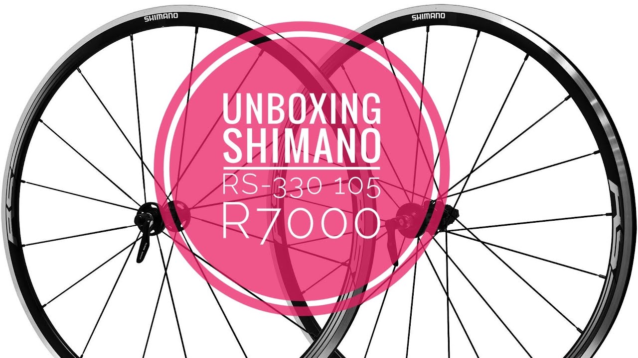 Shimano RS330 Wheelset unboxing weight and test