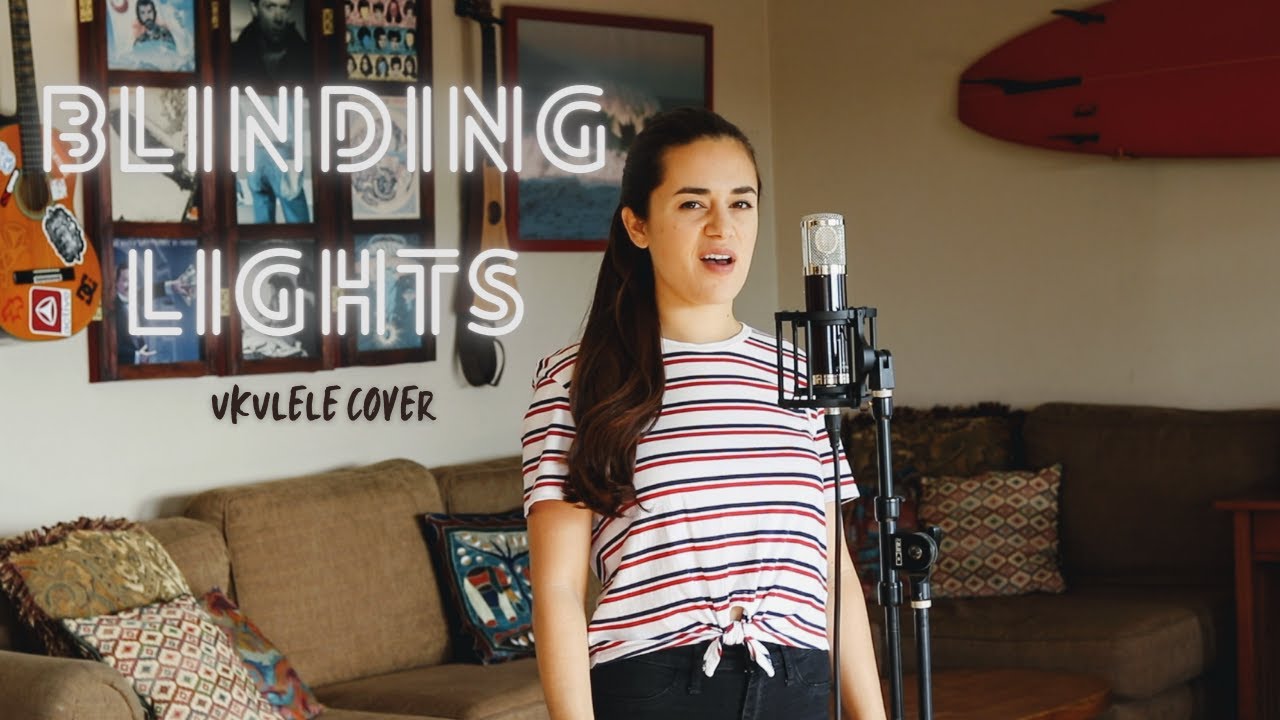Blinding lights ukulele cover - The Weeknd | Camille van Niekerk