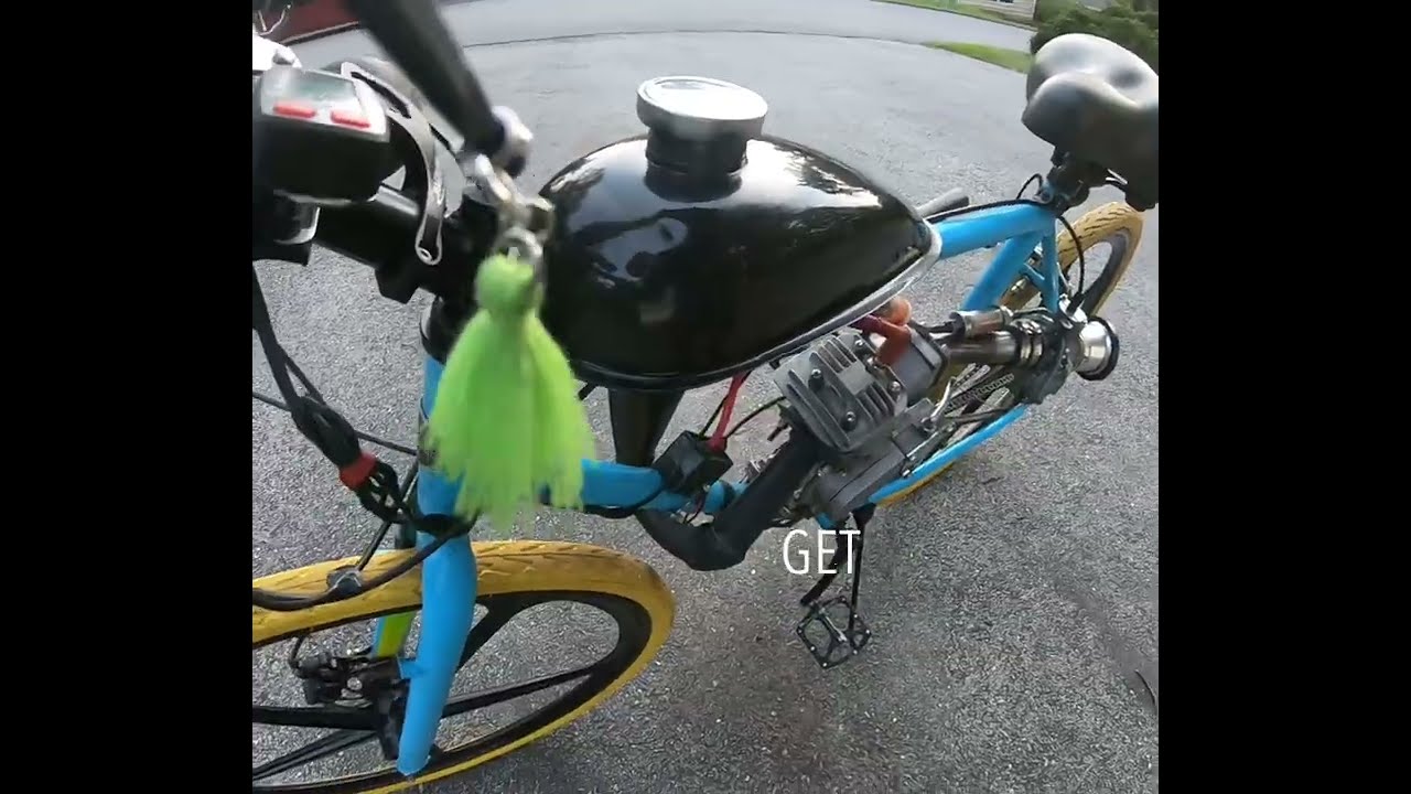The fastest 52mm motorized bicycle