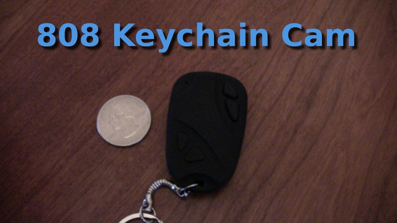 How to use the 808 keychain spy camera