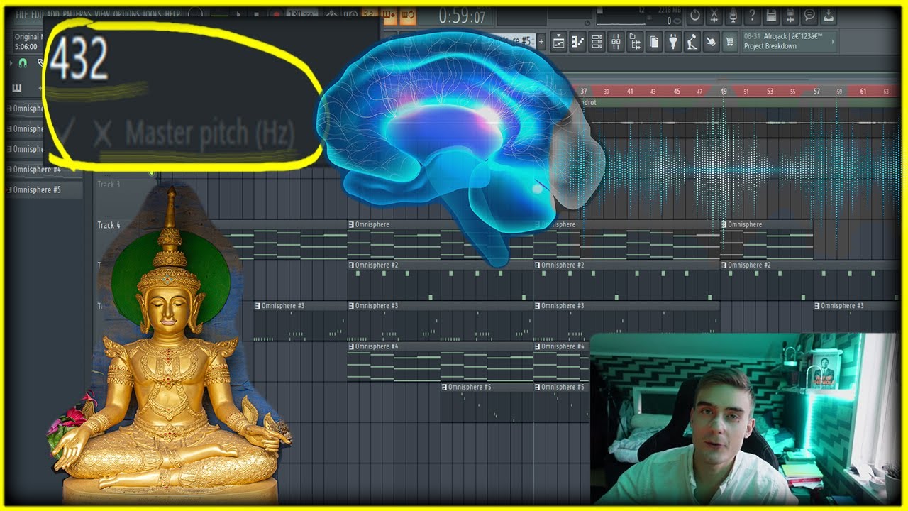 🕉 Producing Meditation Music In 432 HZ From Scratch 🧘‍♂️
