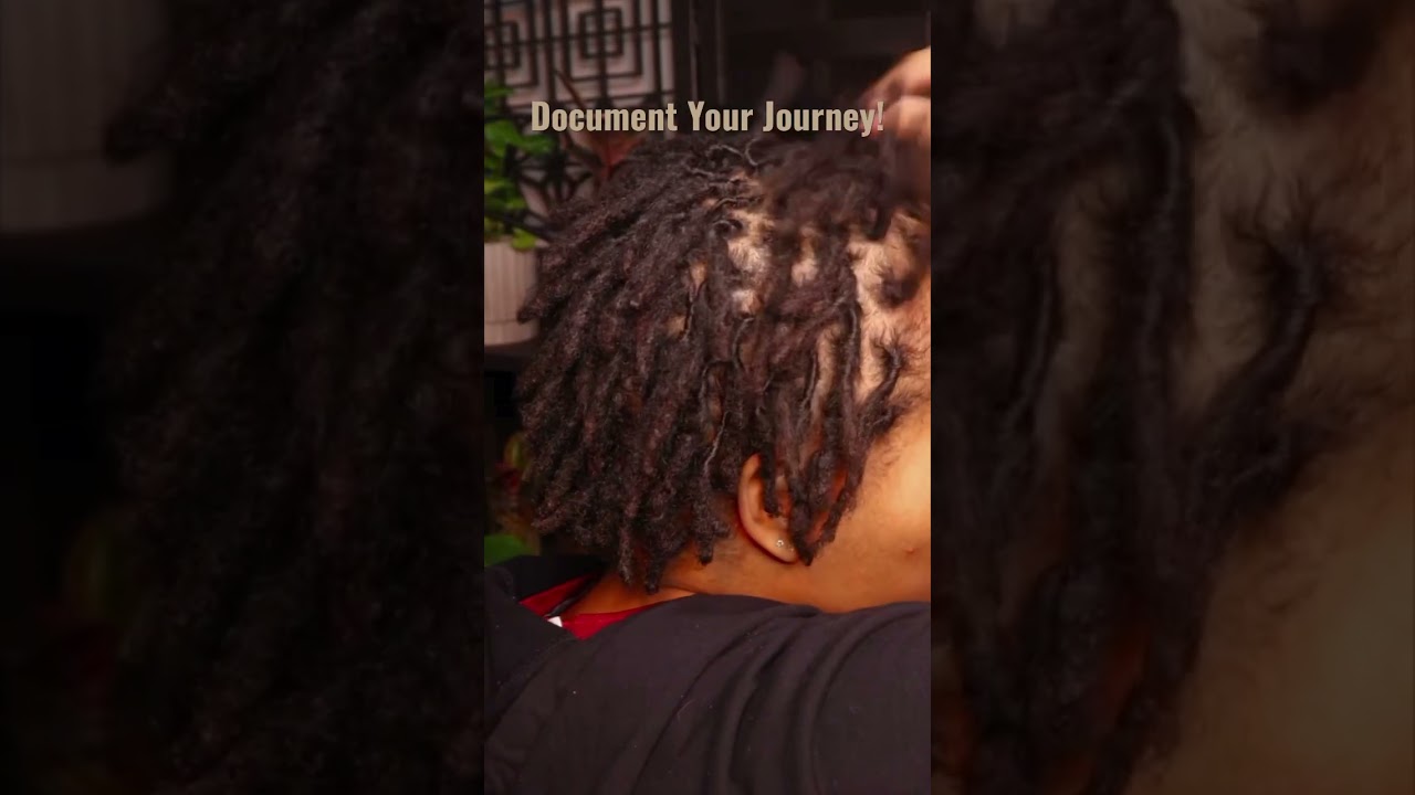 8 Months Loc&rsquo;d. Document Your Journey!🌱 #locs #locjourney #shortlocs #twa #locstyles #fyp #explore
