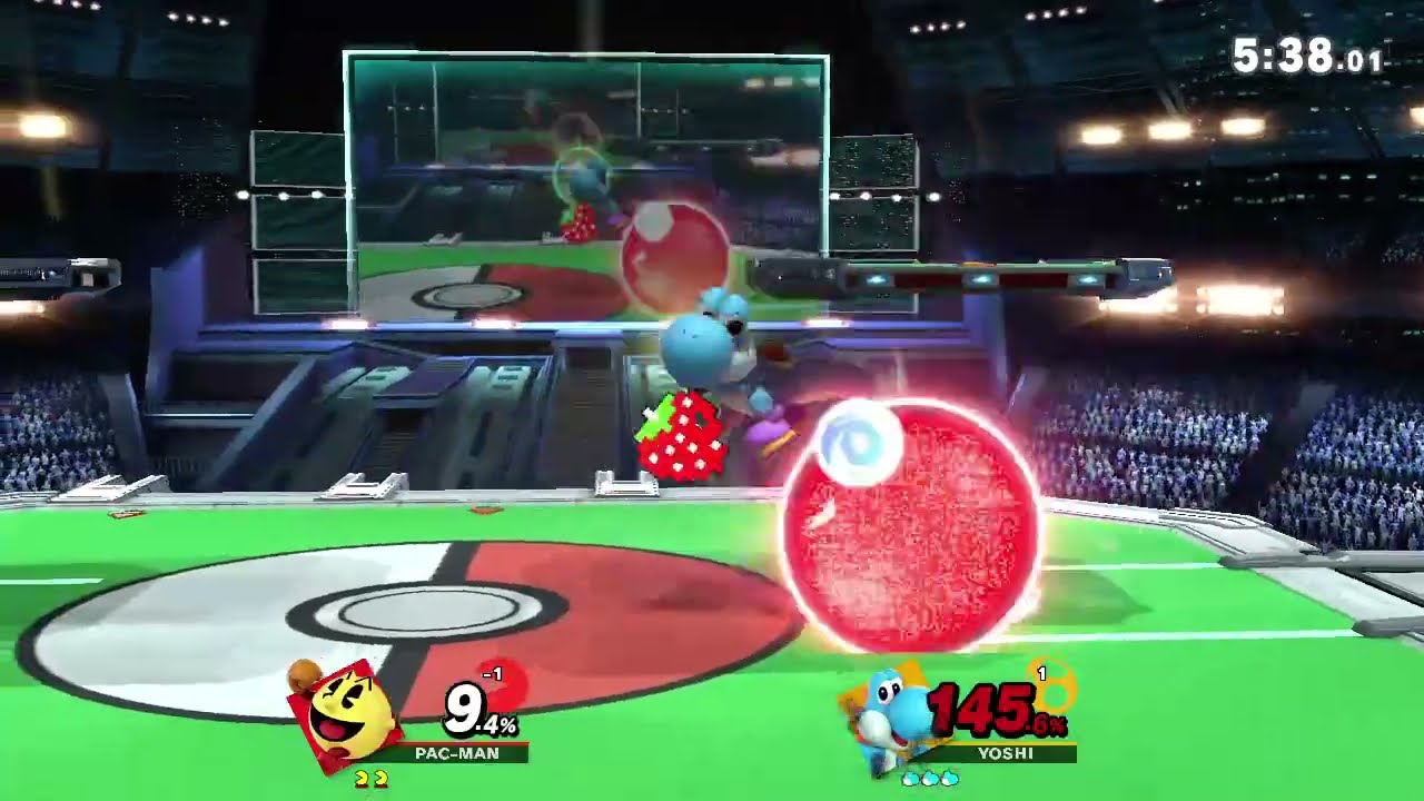 WinterShorts (Yoshi) vs. Mr. Spikes (Pac-Man) - Wootown Beatdown #1, Game 1