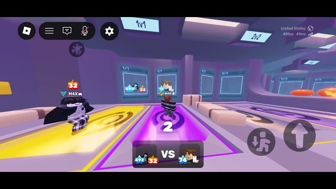 Knife only 1v1 in rivals with my freind