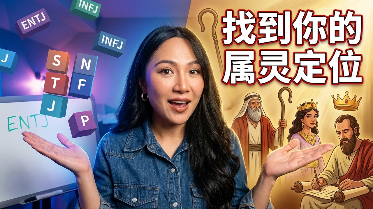 性格隐藏了神的呼召？MBTI × 圣经人物：找准你的属灵定位（内含自测公式）Discover Your Spiritual Identity&Gifts |Grace4Girls 恩典姐妹淘 EP32