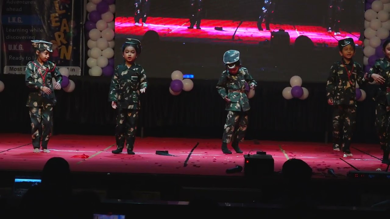 Kids Patriotic Dance | Annual Day 2023-24 | ACE Preschool