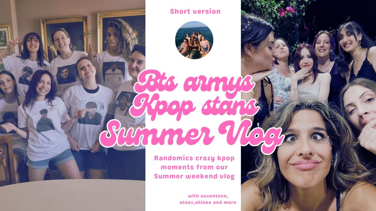 Seven bts armys/ kpop stans Summer weekend vlog [short kpop version]
