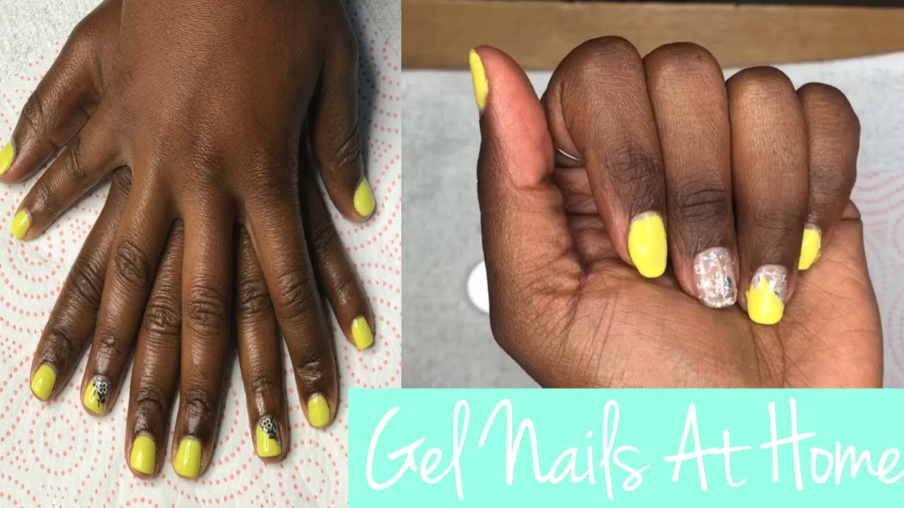 How to Apply Gel Polish on  Natural Nails| At Home| The Terri Winfred