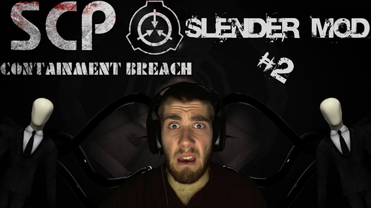 SCP Containment Breach | Slender Mod | Huge Slender Jumpscares!!! w/ Facecam Reactions!