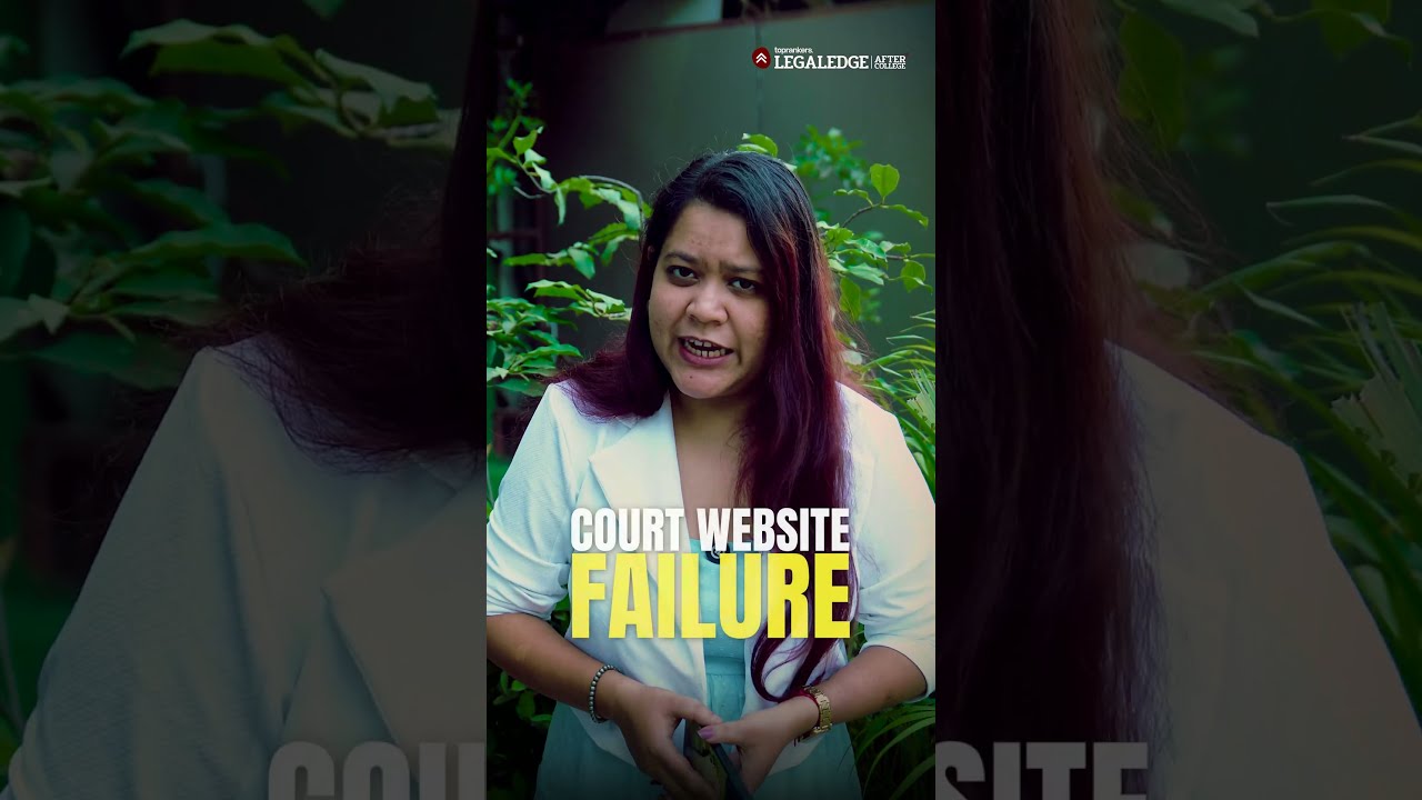 Website Glitches Causing Delays? High Court Takes Action #highcourt #lawlife #legalnews