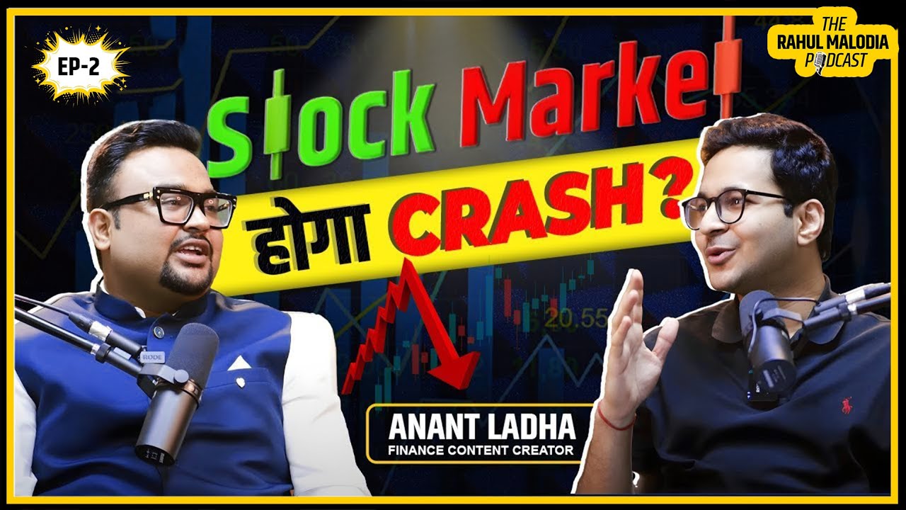 Stock Market Crash, IPO, Startups Failure Ft. Anant Ladha | The Rahul Malodia Podcast