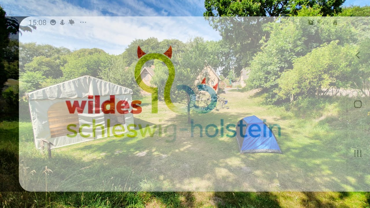 Wildes SH Schleswig-Holstein Wildcampen: 16 Trekkingplatz Kolonistenhof (Hüttener Berge)