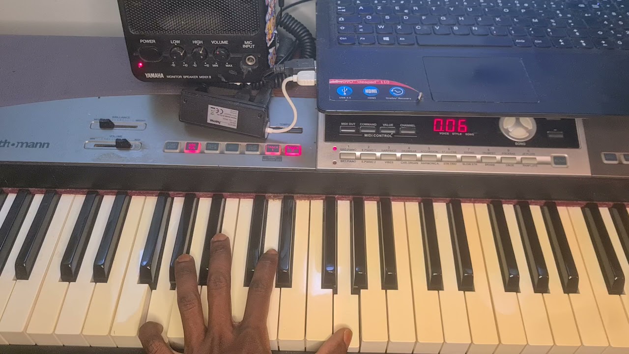 Sebene Piano #je crée ma ligne de bass @main_gauche N°3 | facilesebene| Ev Robert Okhe