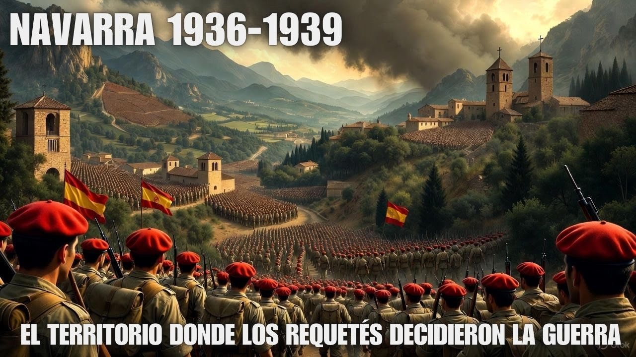 “NAVARRA: El territorio donde los REQUETÉS decidieron la Guerra Civil (y casi nadie lo cuenta así)”
