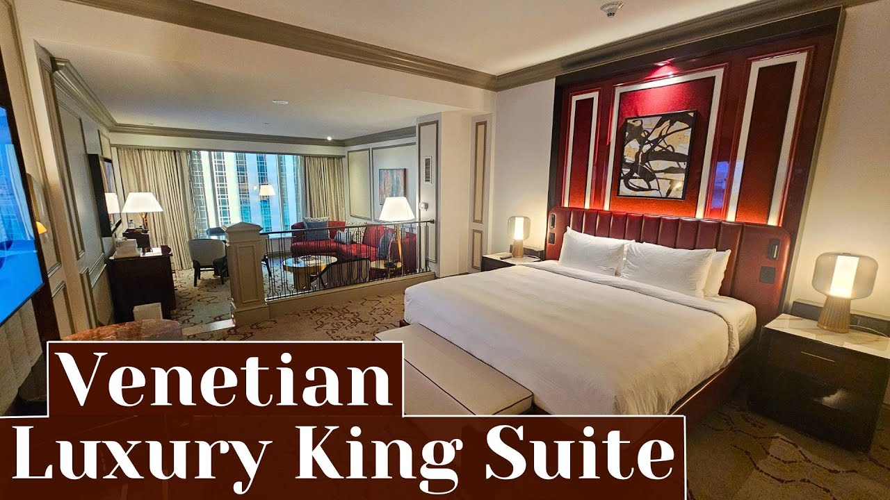 Venetian Las Vegas — роскошный люкс с кроватью размера «king-size» *недавно отремонтированный*