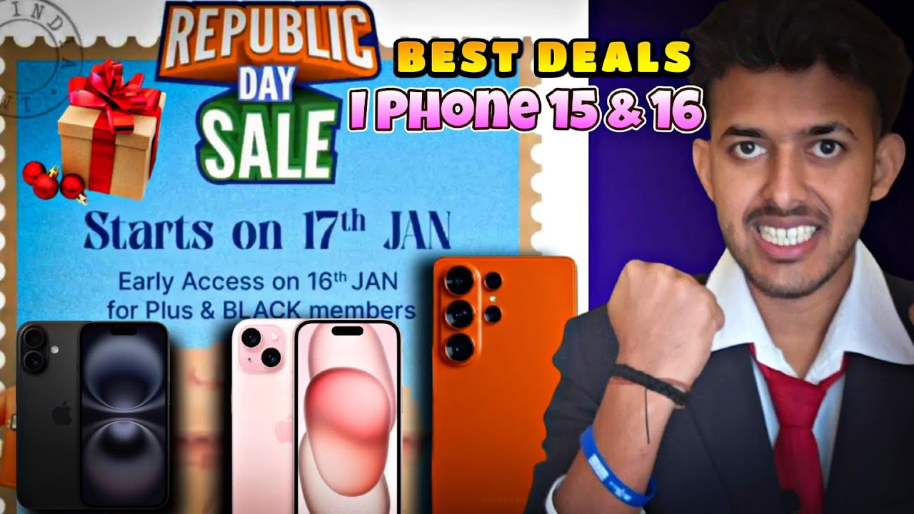 Republic Day Sale 2026 🔥 I Phone15 & 16 And Samsung Phones Get Heavy Discount 